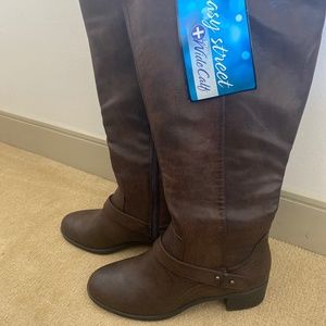 Unworn Brown Calf Boots